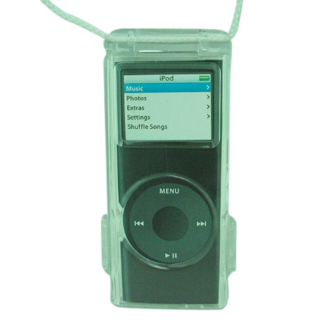 Crystal Hard Case LCD Cover for IPOD Nano 1 or 2 Gen (ip020)